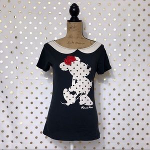 Disney Parks-Minnie Mouse Tee-GUC-Sz Small